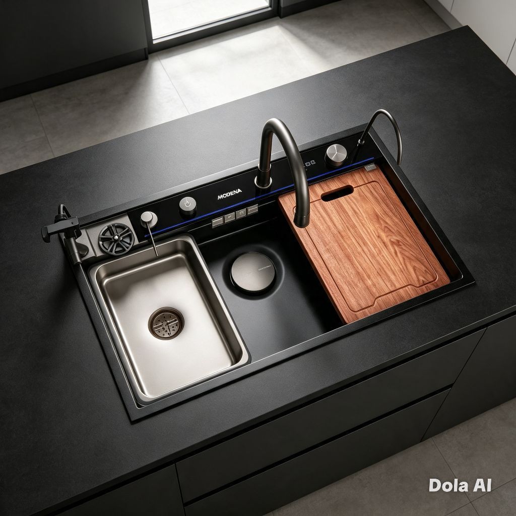 MODENA KS 3192 GTBE KITCEN SINK GRANITE MULTIGUNCTION