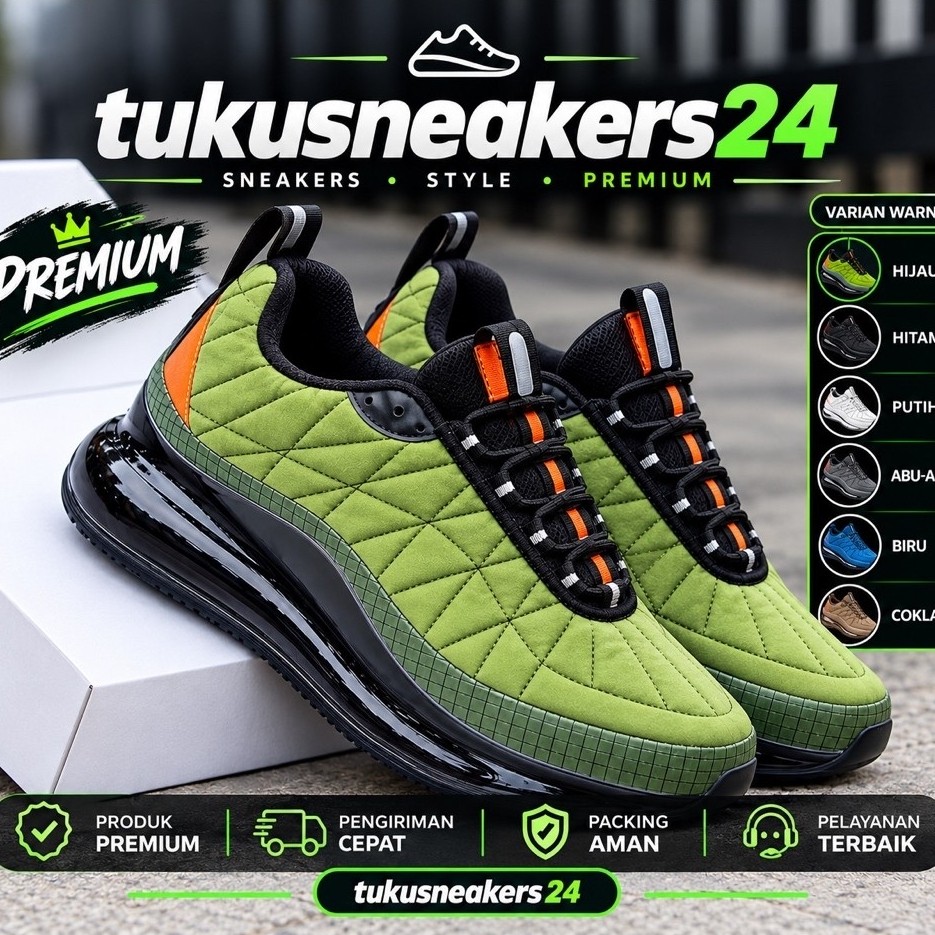 Sepatu Tukusneakers24 AM 720 818 Green