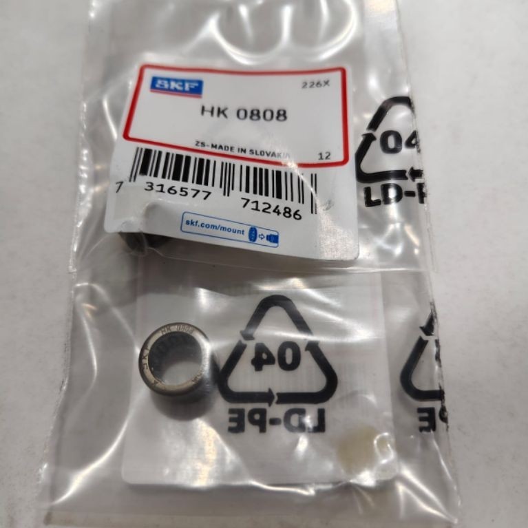 HK 0808 SKF / HK0808 SKF NEEDLE ROLLER BEARING