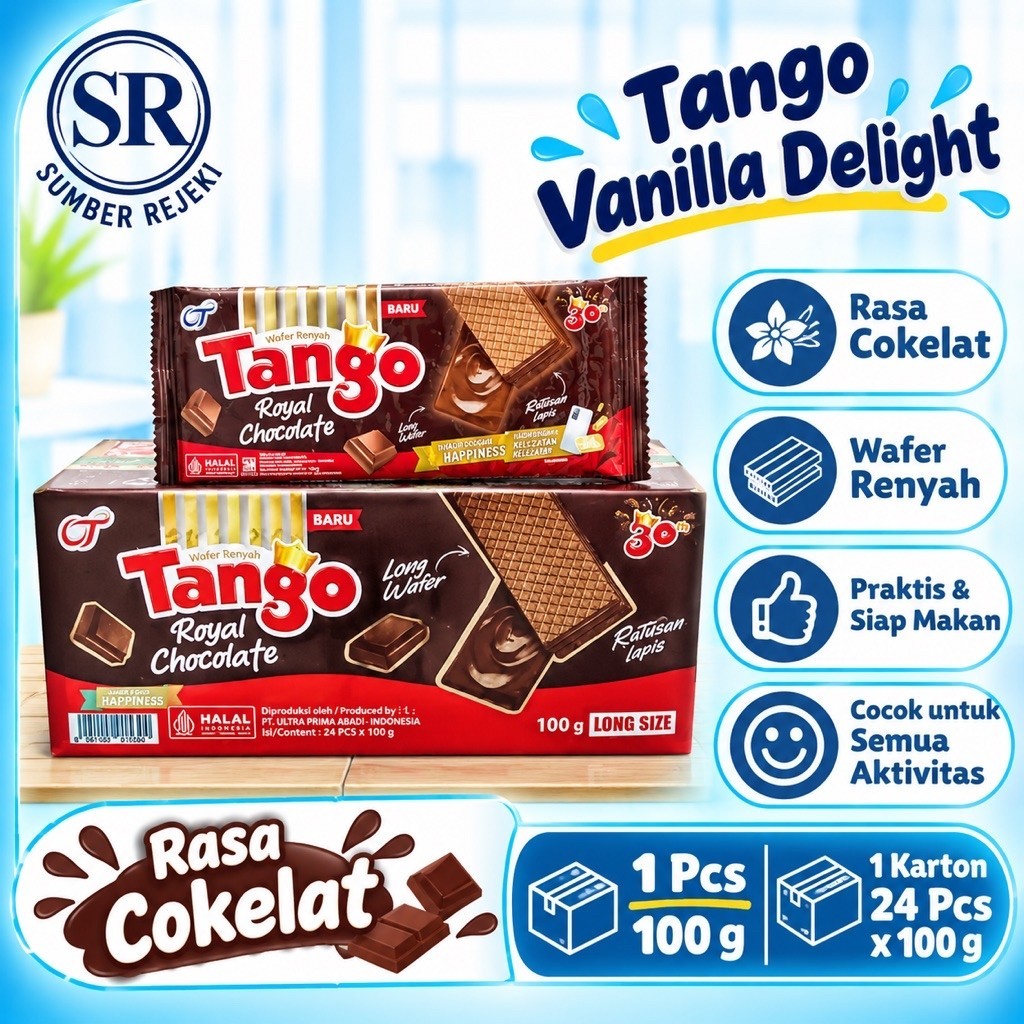Tanggo (TANGO) 100 gram 1 dus isi 24 pcs