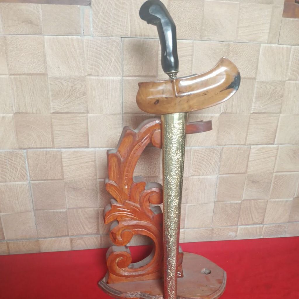 Keris Pulanggeni Luk 5 Sepuh,Pamor Wos Wutah