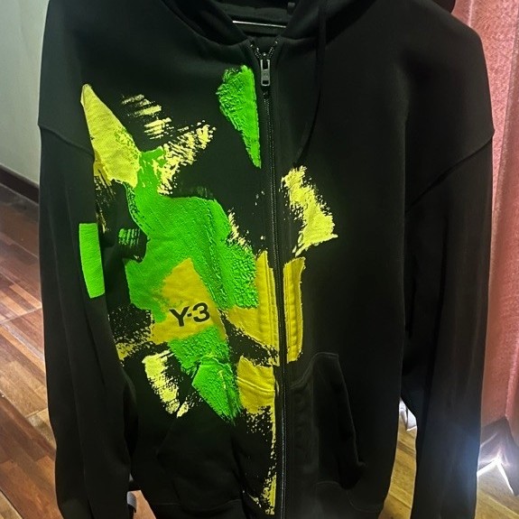 Y3 Men Jacket Hoodie original black
