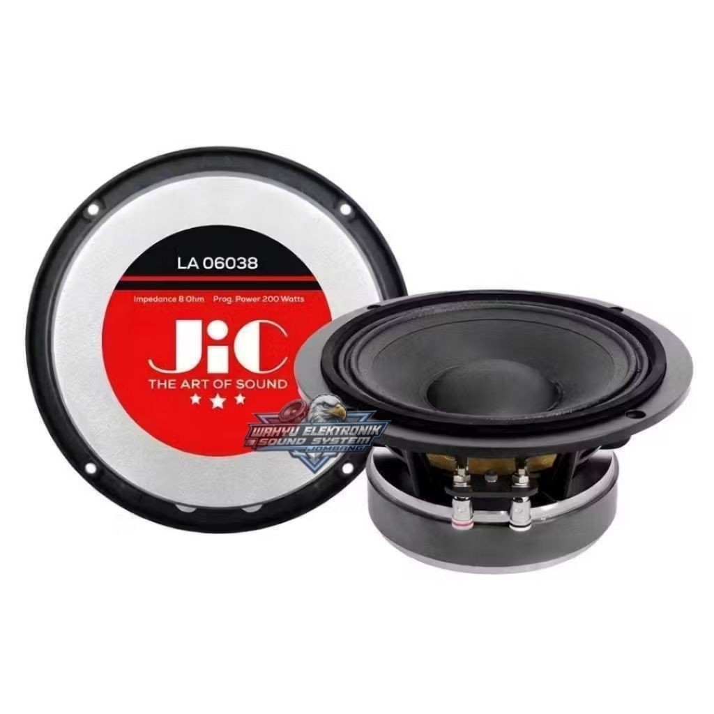 Speaker 6" JIC LA06038 Spiker Midel 6 Inch LA 06038