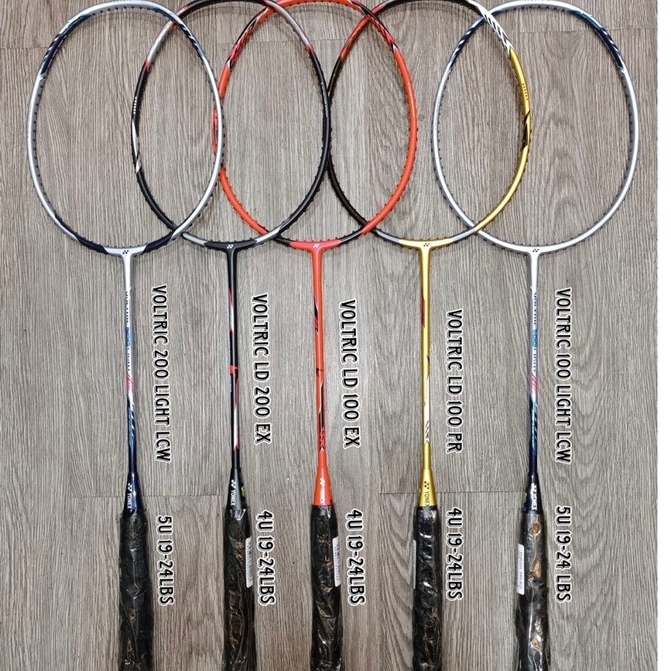 Raket Badminton Yonex Voltric 100 light lcw - Voltric 200 light Lcw - Voltric LD 100 PR - Voltric LD