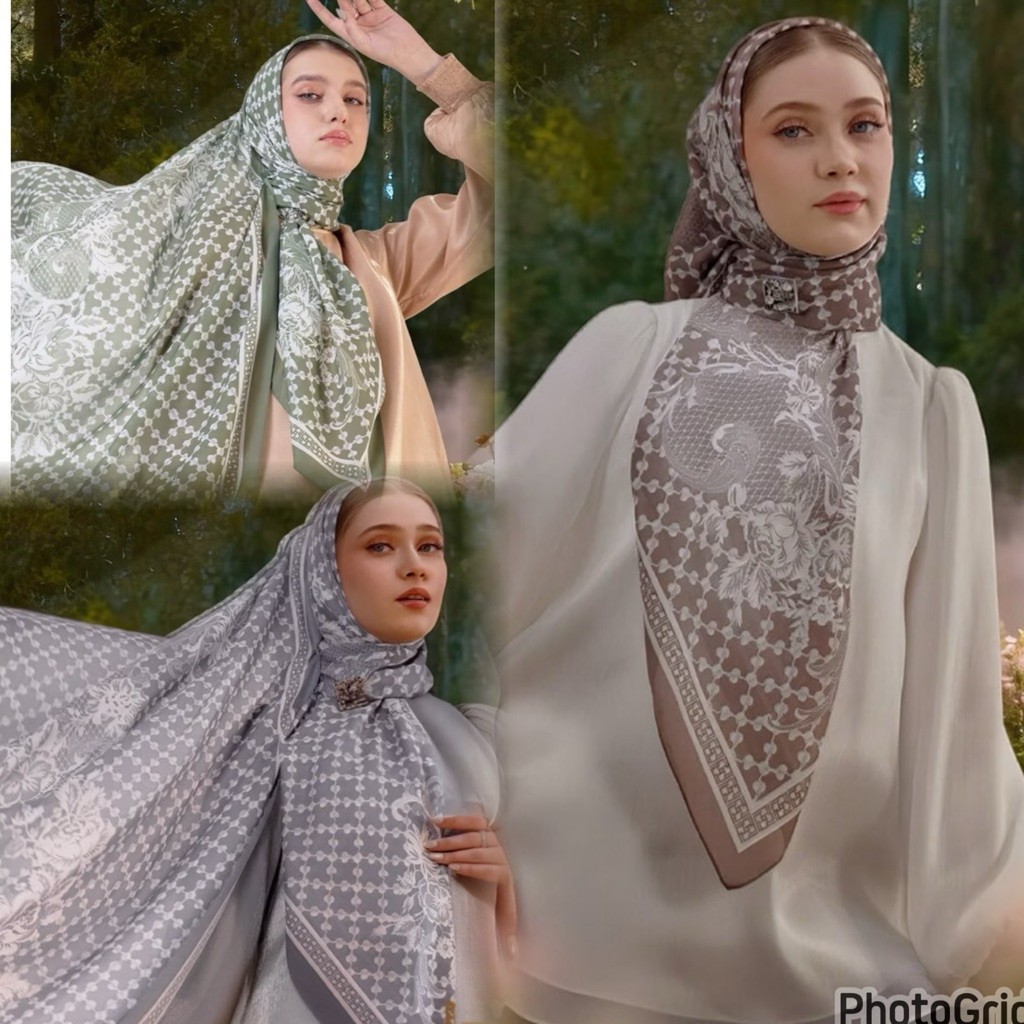 Ivan Gunawan Prive Floriane Scarf By Ivan Gunawan