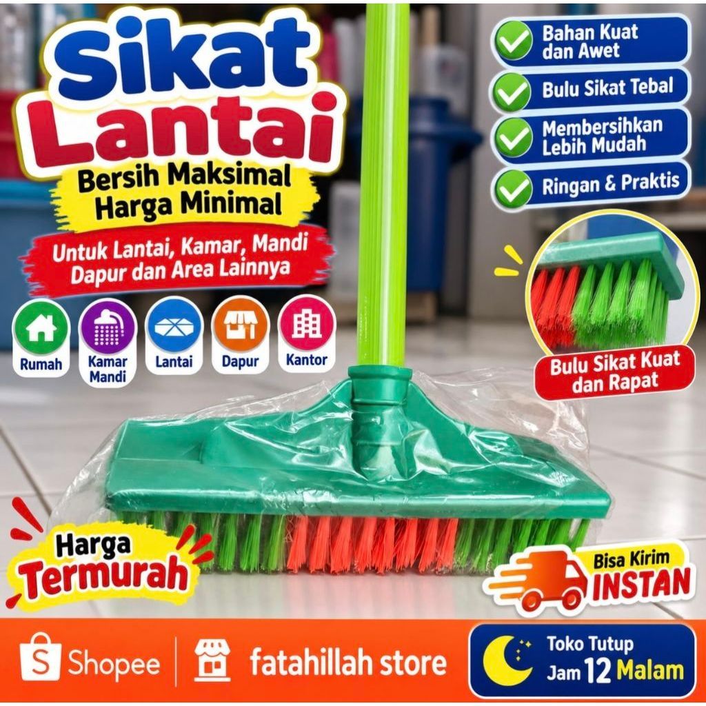SIKAT LANTAI SIKAT KAMAR MANDI PEMBERSIH LANTAI SIKAT NAGOYA SIKAT KAMAR MANDI