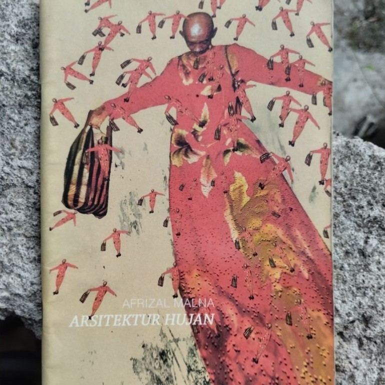 Original. Buku Puisi Arsitektur Hujan karya Afrizal Malna. Rare, sangat langka. Buku ini mau cetak u