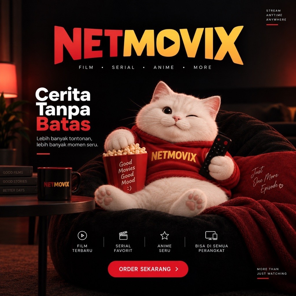 NETMOVIX Film Serial Anime Layanan Streaming