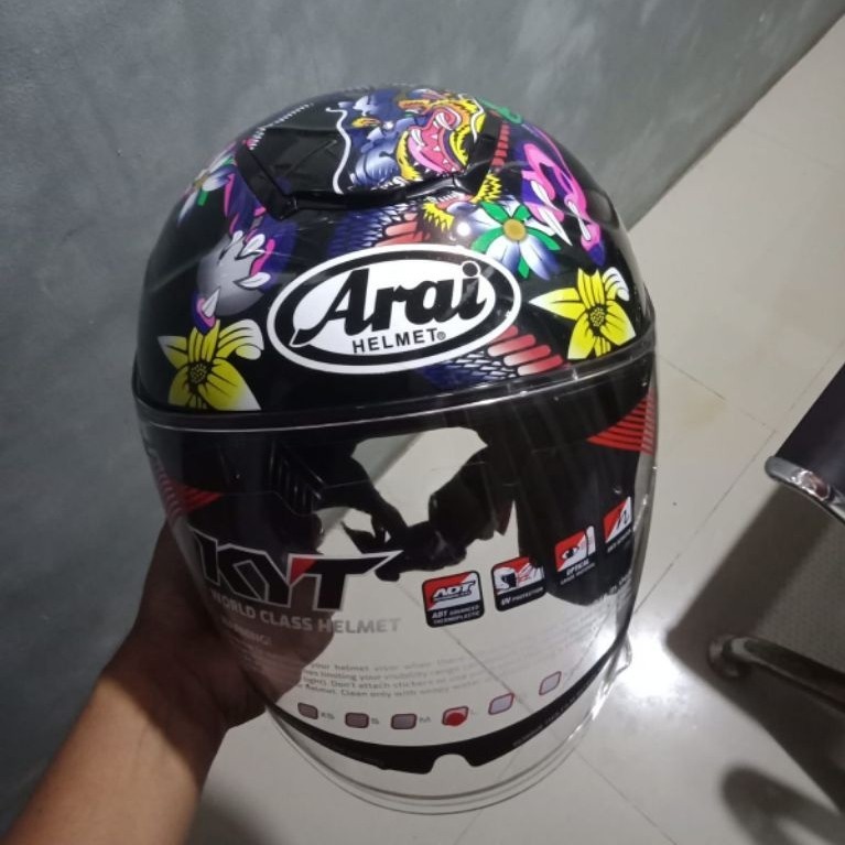 Helm KYT KYOTO REPAINT ORIENTAL