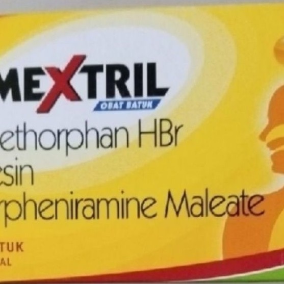 Mextril Obat Batuk Kering 100 Tablet untuk Membantu Atasi Batuk