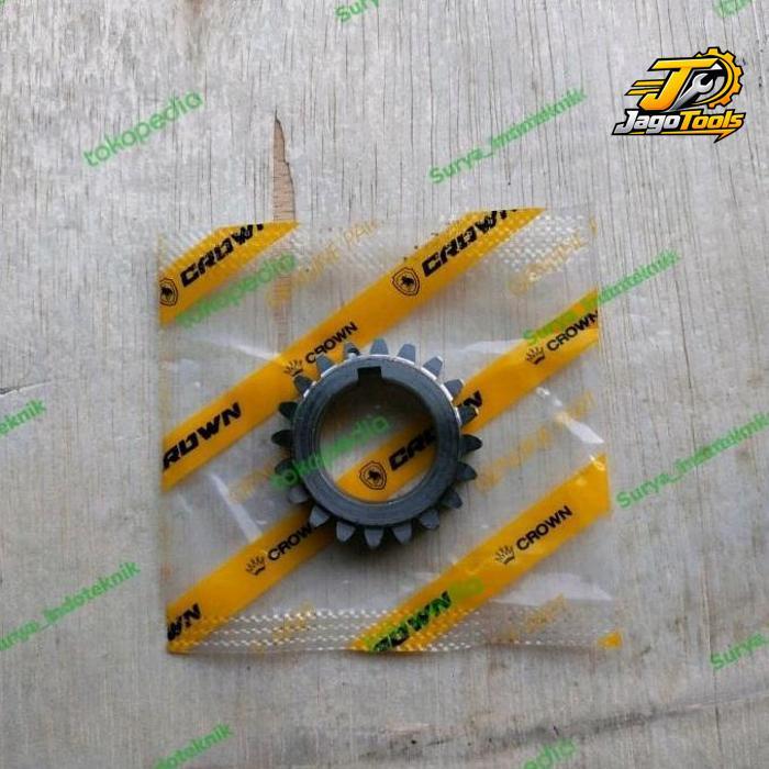 Sparepart Crankshaft Timing Gear 168F (Crown CDWP/CDP Series)