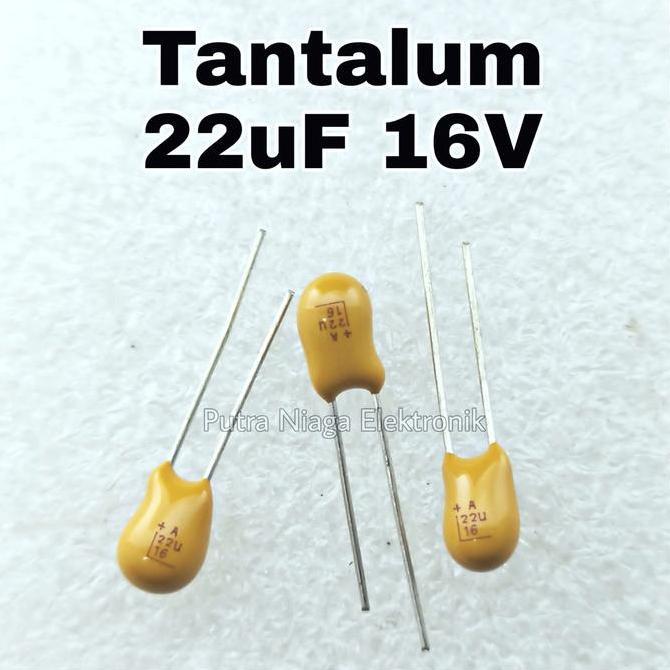 KAPASITOR TANTALUM 226 22UF 16V / 22 UF 16 V