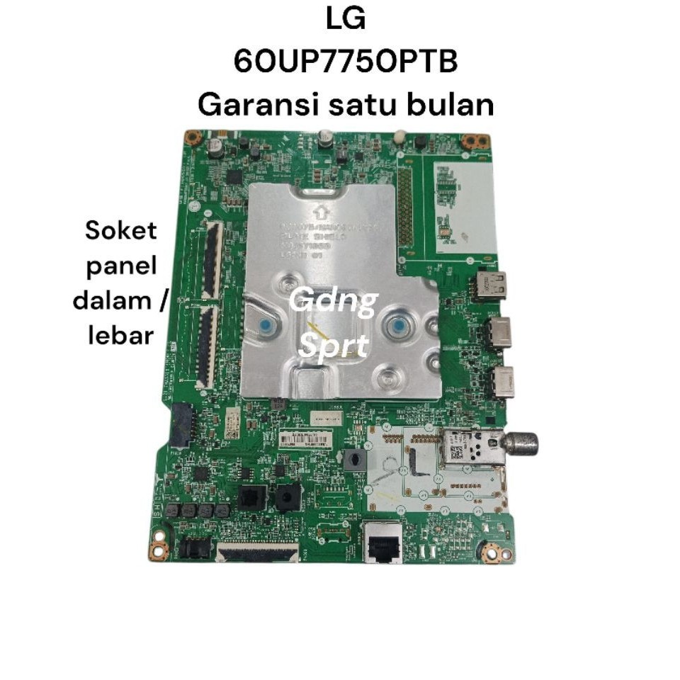 Mb LG 60UP7750PTB 60UP7750 mainboard mobo modul mesin tv smart tv LG