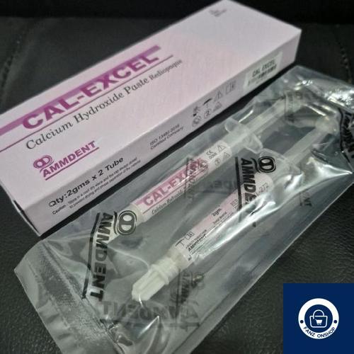 CAL-EXCEL Calcium Hydroxide Paste Radiopaque Ammdent / CalExcel Dental Perawatan Saluran Akar