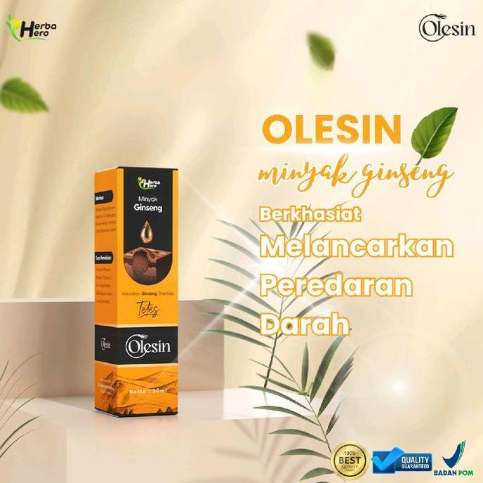 OLESIN | Minyak Ginseng Berkhasiat Melancarkan Peredaran Darah