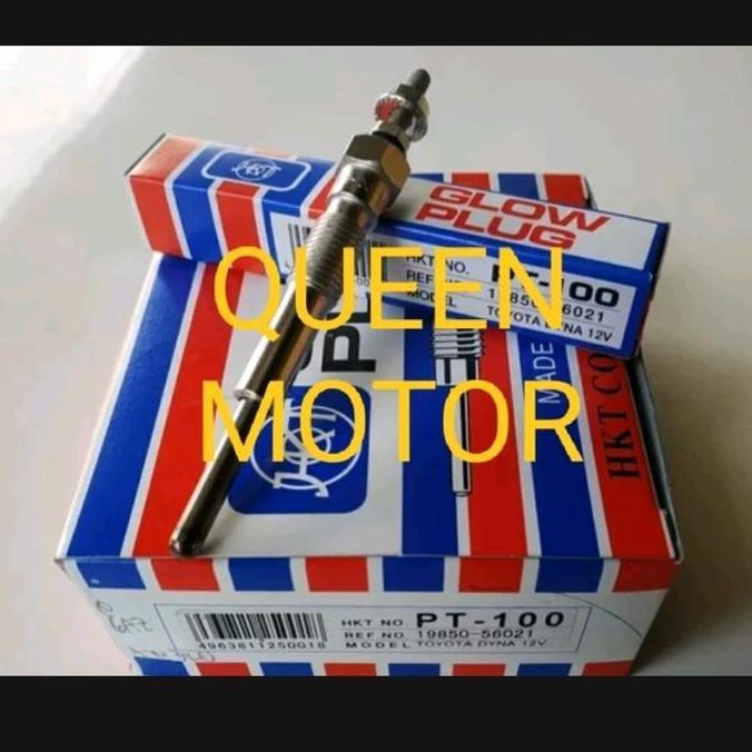 GLOW PLUG BUSI PEMANAS PT100 12V RINO DYNA DELTA TAFT GT TERBATAS