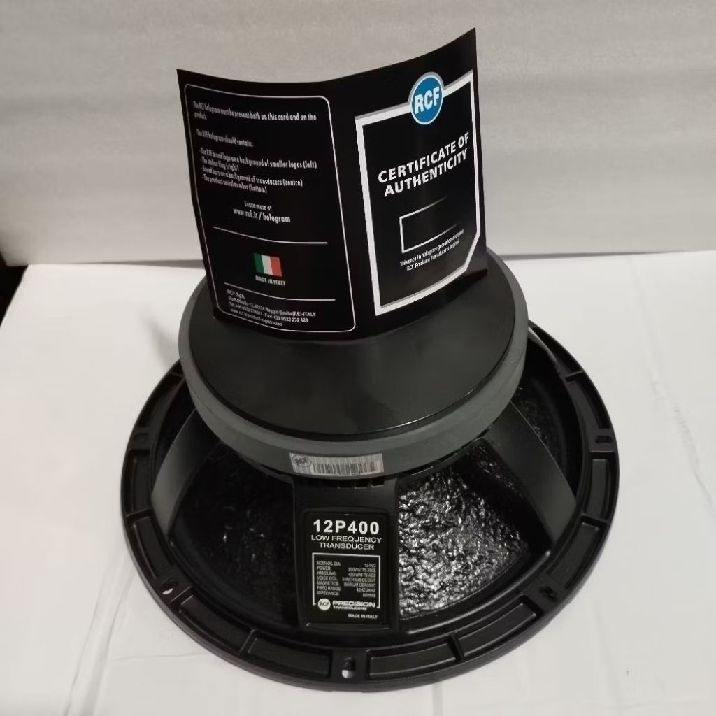 Component Speaker RCF 12P400 12P500 12P600 12 p500 SPEAKER KOMPONEN 12 inch Original