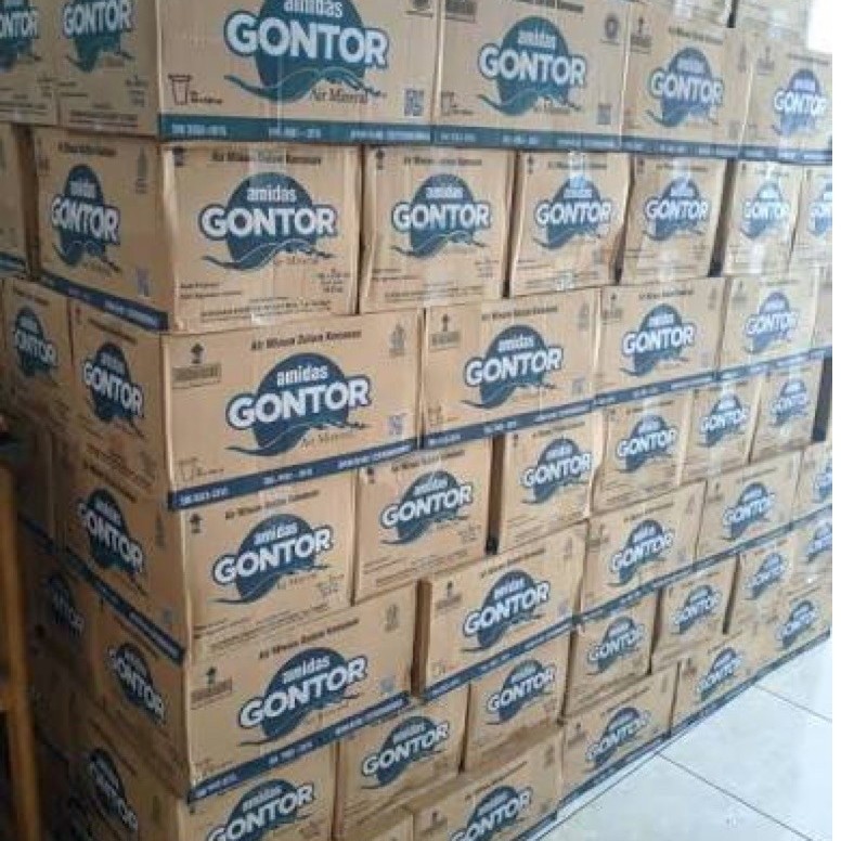 air mineral amidas gontor kemasan gelas 220ml x 48 cup