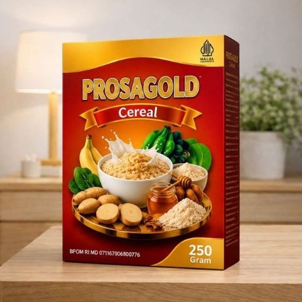 Prosagold Cereal 250 Gram Halal Makanan Siang Bubuk Sereal