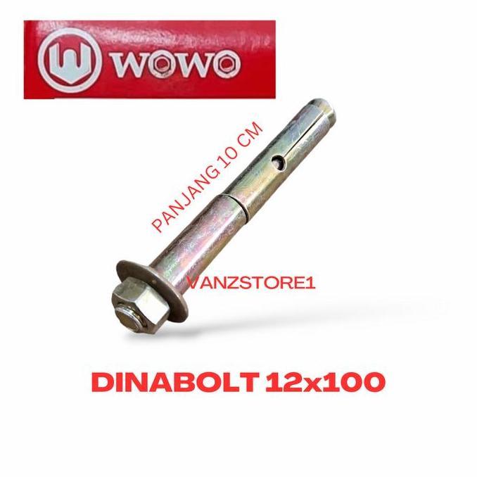 =+=+=+] Dinabolt / Dynabolt 12x100 WOWO bor 12 mm panjang 100 mm
