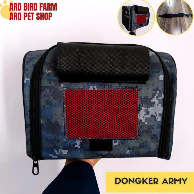 TAS KANDANG HEWAN BURUNG LOVEBIRD UNTULAN