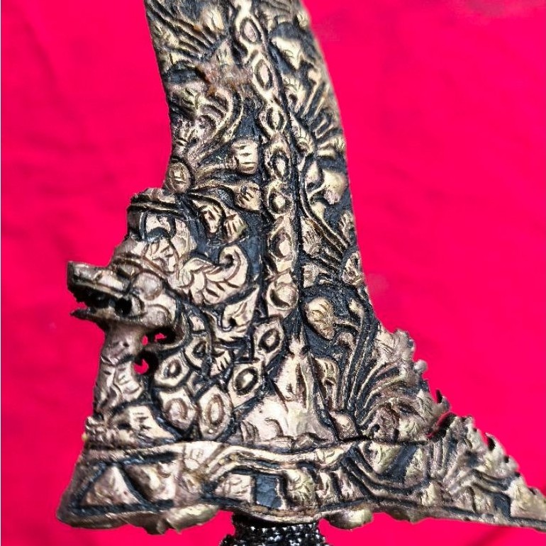 Keris Nogo Kinatah Autentik
