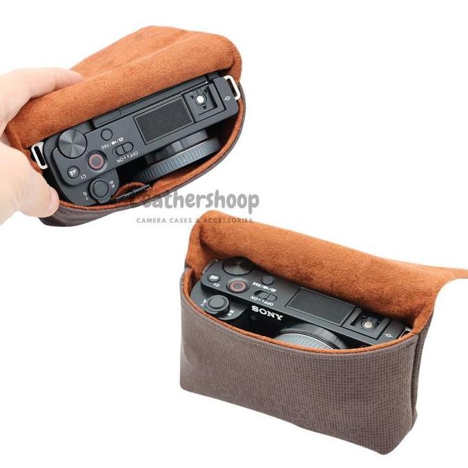 TANDASO - POUCH KAMERA  RX100 SERIES ZV-1F ZV-1M2 ZV-1 HX99 WX800 WX500 G7XII G7XIII IXUS DLL