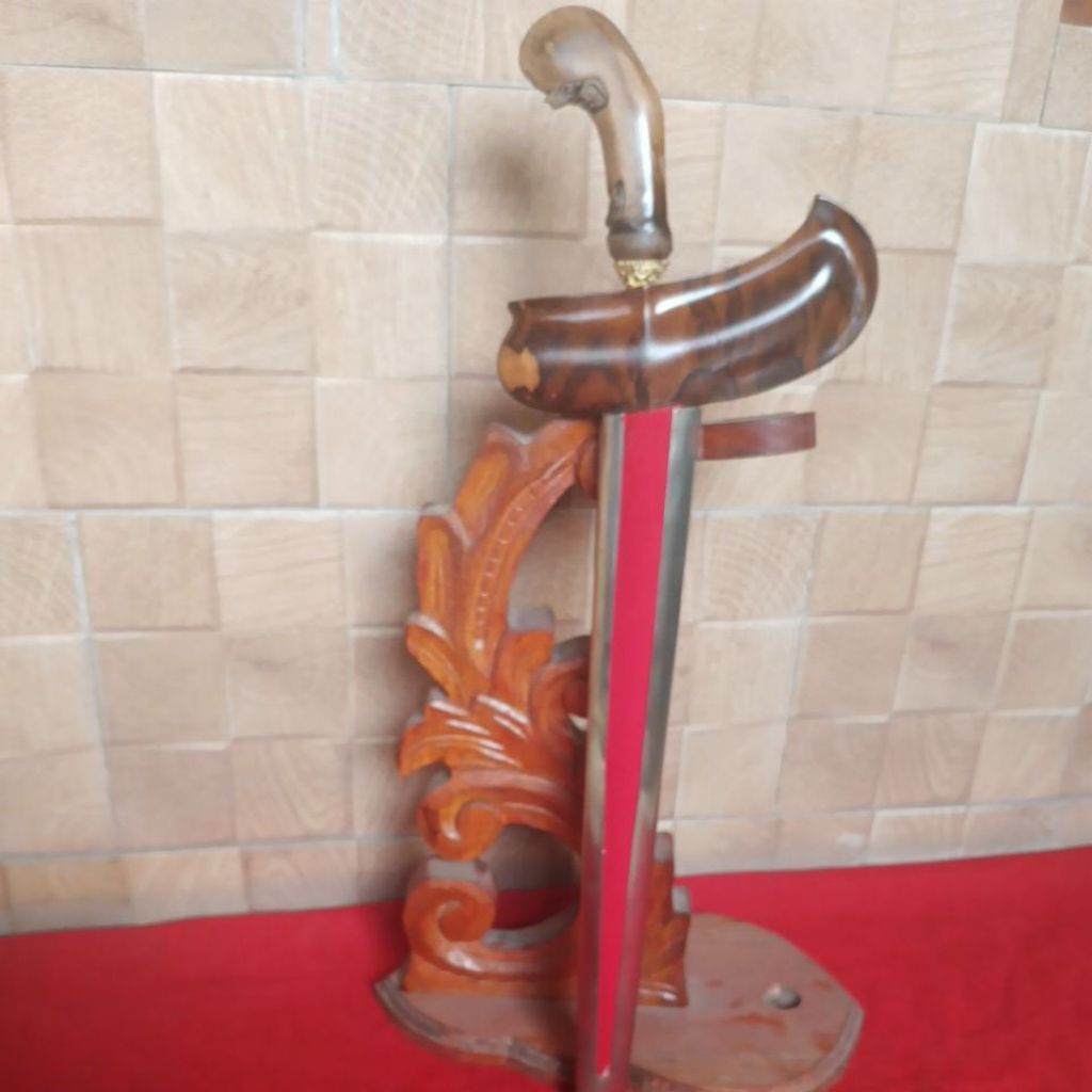 Keris Tilam Sari TUS ,Sepuh,Pamor Udan Mas Segoro Wedhi
