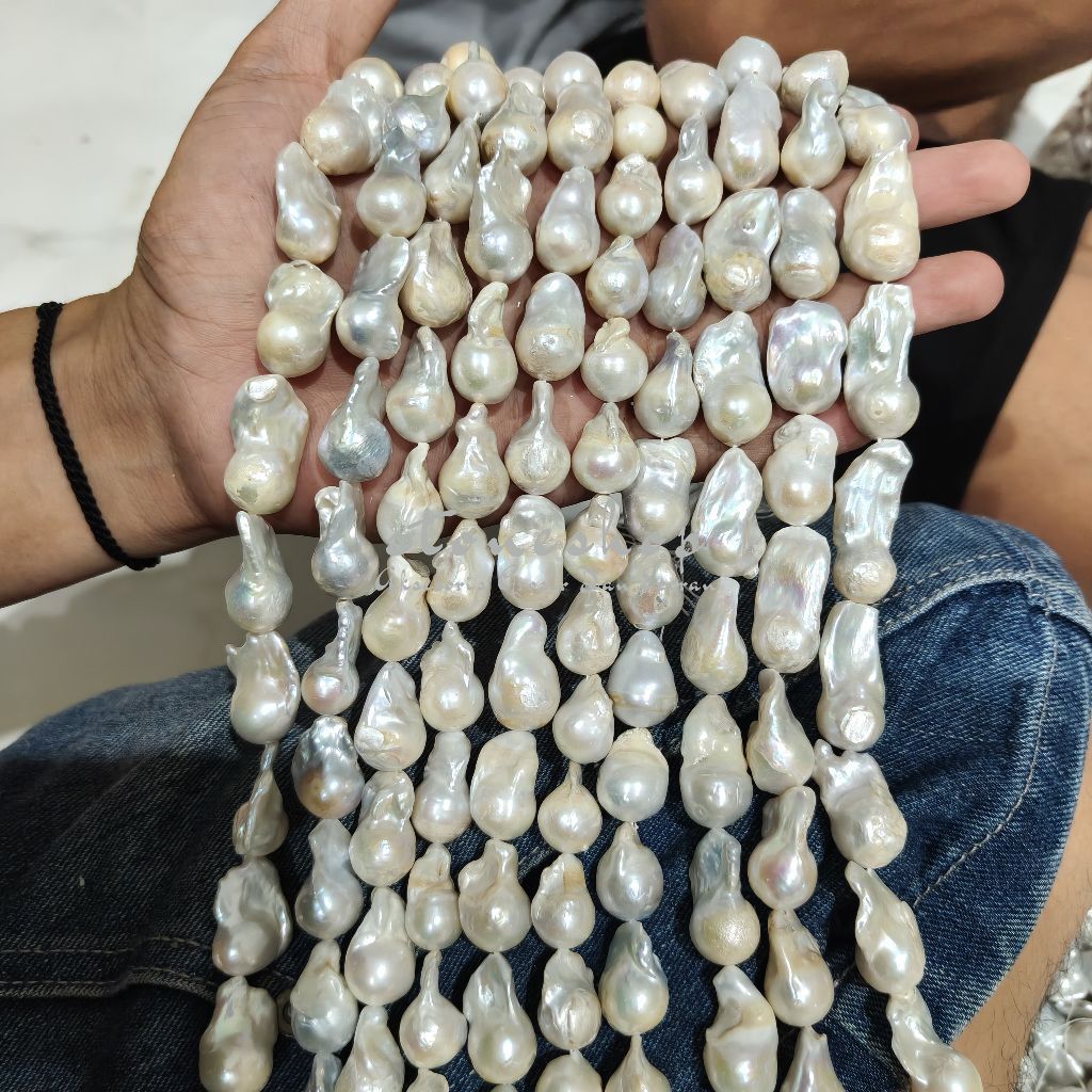 Mutiara Air Tawar Barok / Mutiara Barok Asli