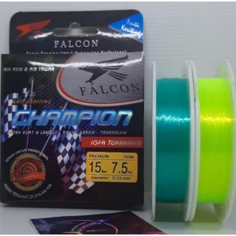 Senar pancing anti keriting Falcon Champion