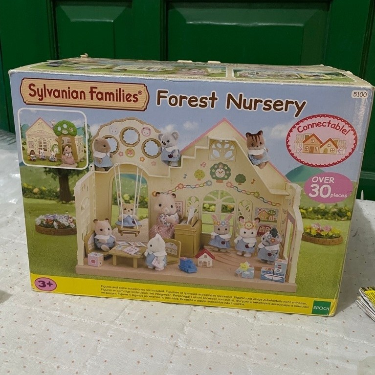 sylvanian families forest nursery (preloved)