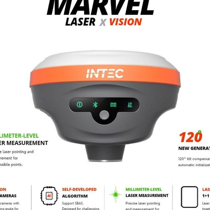 GPS Geodetik INTEC Marvel GNSS Receiver