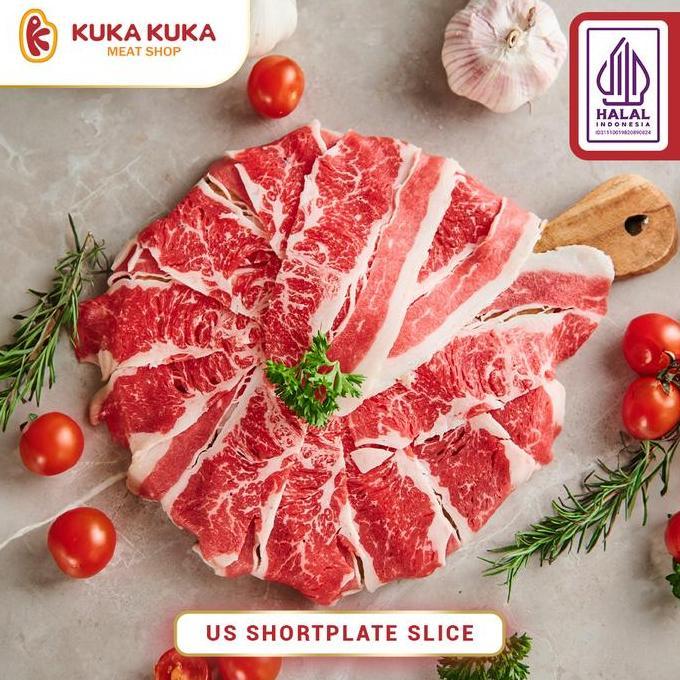 Food- Daging Sapi Beef Slice Us Shortplate / Karubi / Yoshinoya Slice 1 Kg