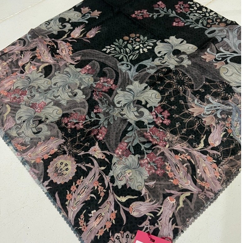 buttonscarves as is topkapi black