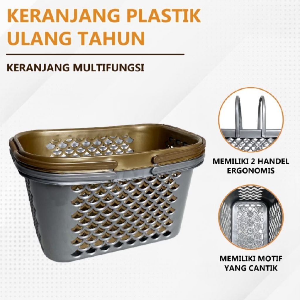 Keranjang sabun/keranjang mini serbaguna/keranjang plastik/keranjang parcel