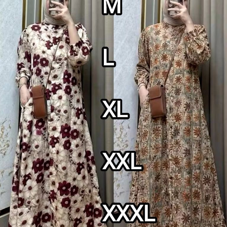 GAMIS WANITA BAHAN RAYON VIRAL KEKINIAN