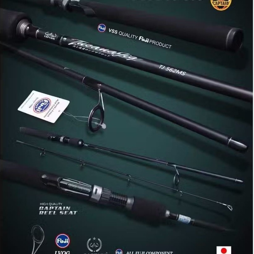 JORAN CAPTAIN TUCANA JIG 165cm FULL BUSA EVA spinning original ring guide full fuji