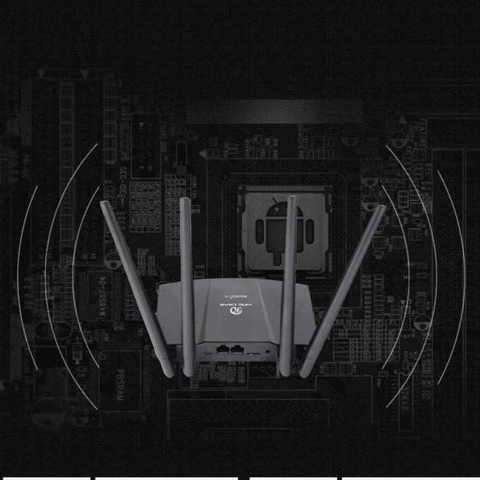 Modem Router GSM 4G LTE AX-B525 Support All Operator 4 Antena / AX B525
