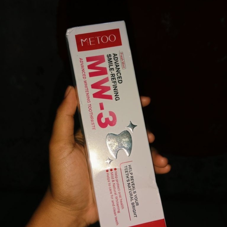 Pasta gigi pemutih dari metoo