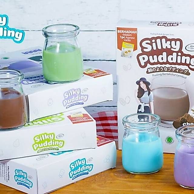 Silky puding puding puyo puding sedot puding sutra mom's recipe