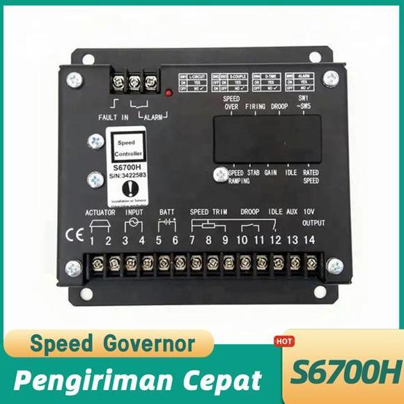 Speed Control Unit S6700H Cummins Speed Governor S-6700H Speed Controller S 6700 H Oem