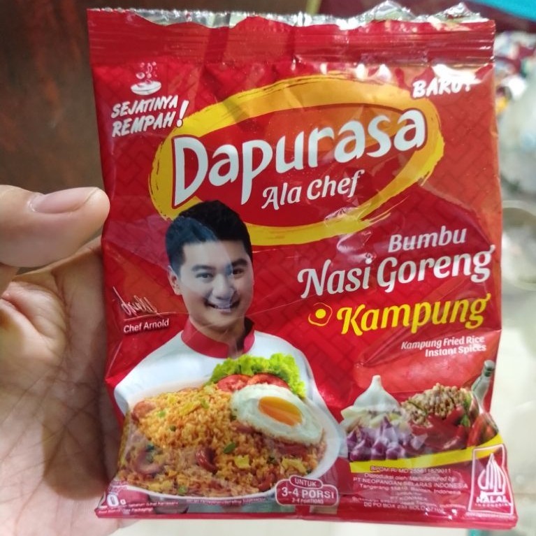 gratis 1 pcs bumbu nasi goreng chef arnold