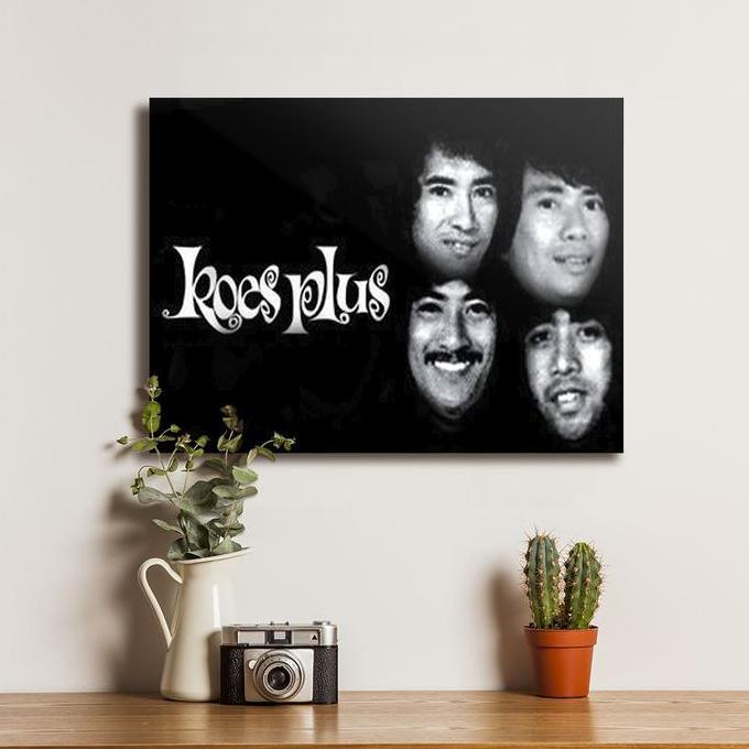 *#*#*#] Poster Group Music Band Koes Plus 1 - Dekorasi Hiasan Dinding Kayu