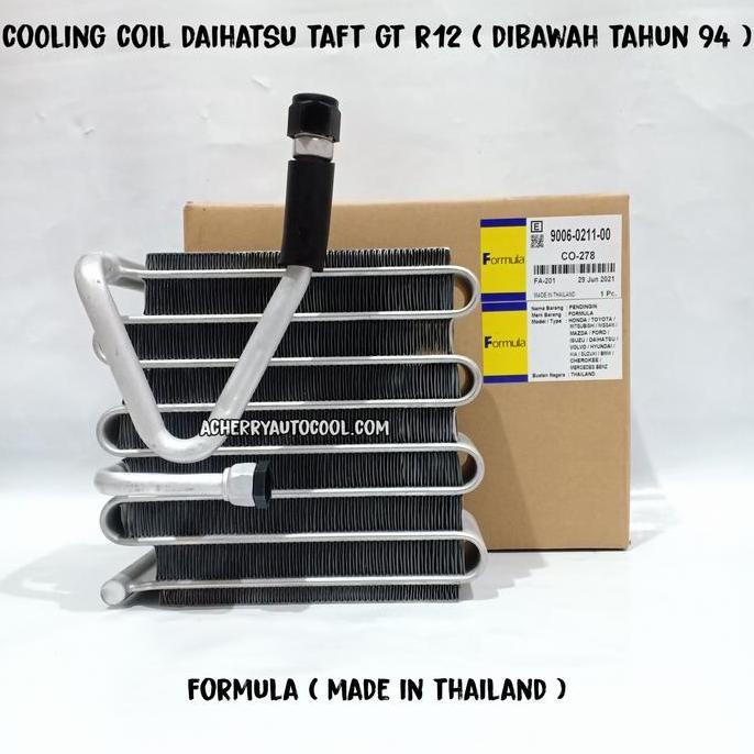 '+'+'+'+] Evaporator / Cooling Coil Daihatsu Taft GT R12 Merk Formula