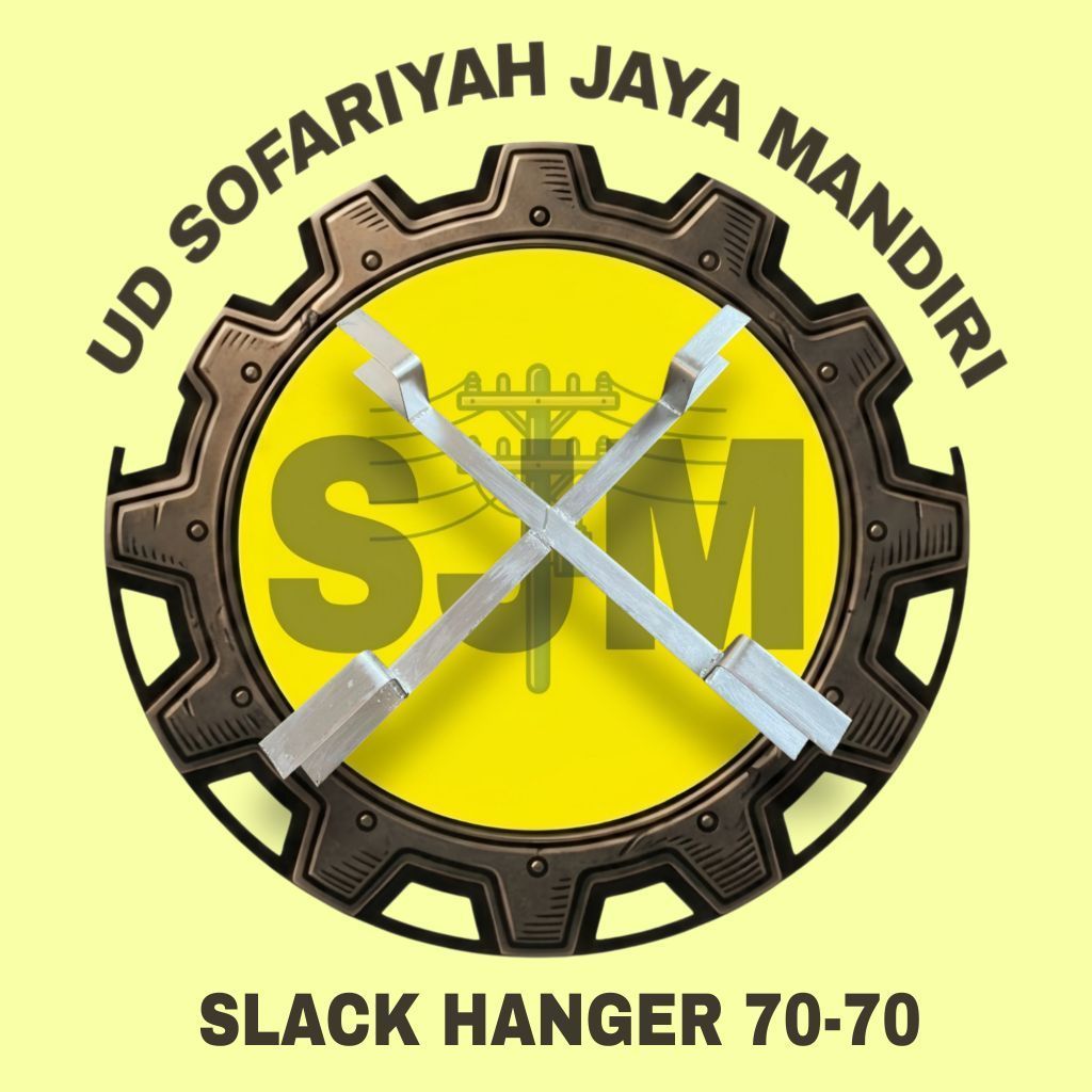 Slack Hanger 70-70 // Slack Hanger // Palangan // Palang Slack // Slack Kabel // Palangan Ukuran 70-