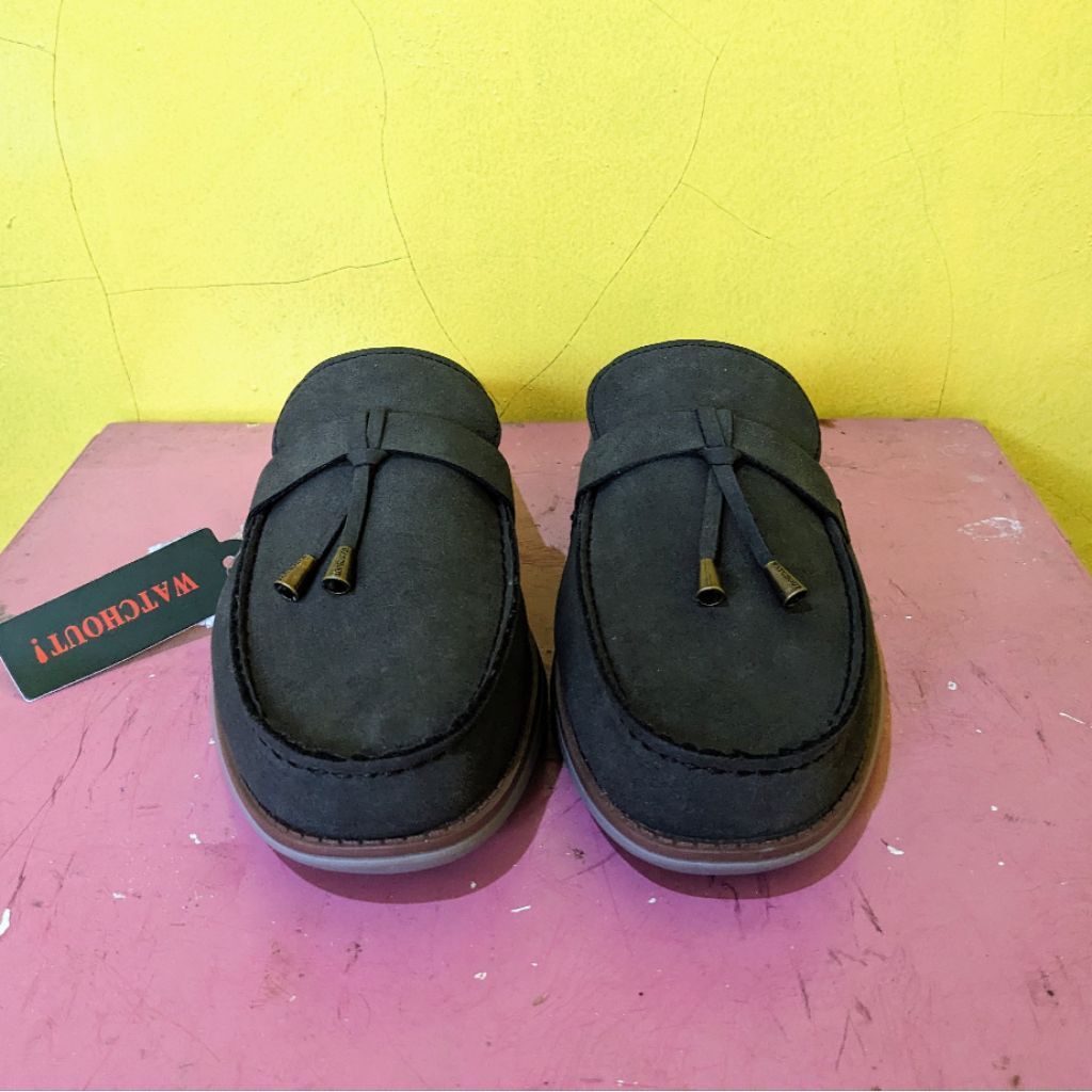 Sepatu Slip On Mules Watchout Original