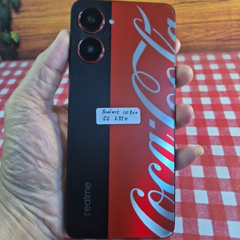 Realme 10 Pro 5G Ram 8Gb Rom 256Gb Coca Cola Edition Hanya Unit Only Mulus