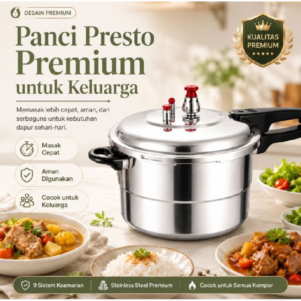 Panci Presto Stainless Steel