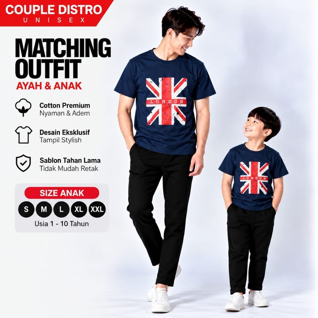 couple kaos distro/ kaos distro dewasa dan anak/ kaos couple