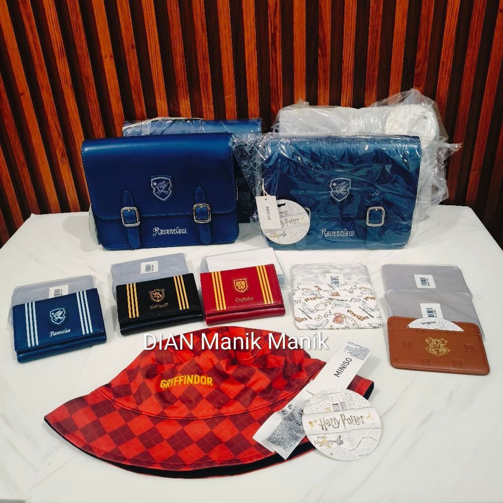 MINISO x HARRY POTTER Style - LINK khusus miniso Harry Potter/ TAS HARRY POTTER/ Dompet Harry Potter